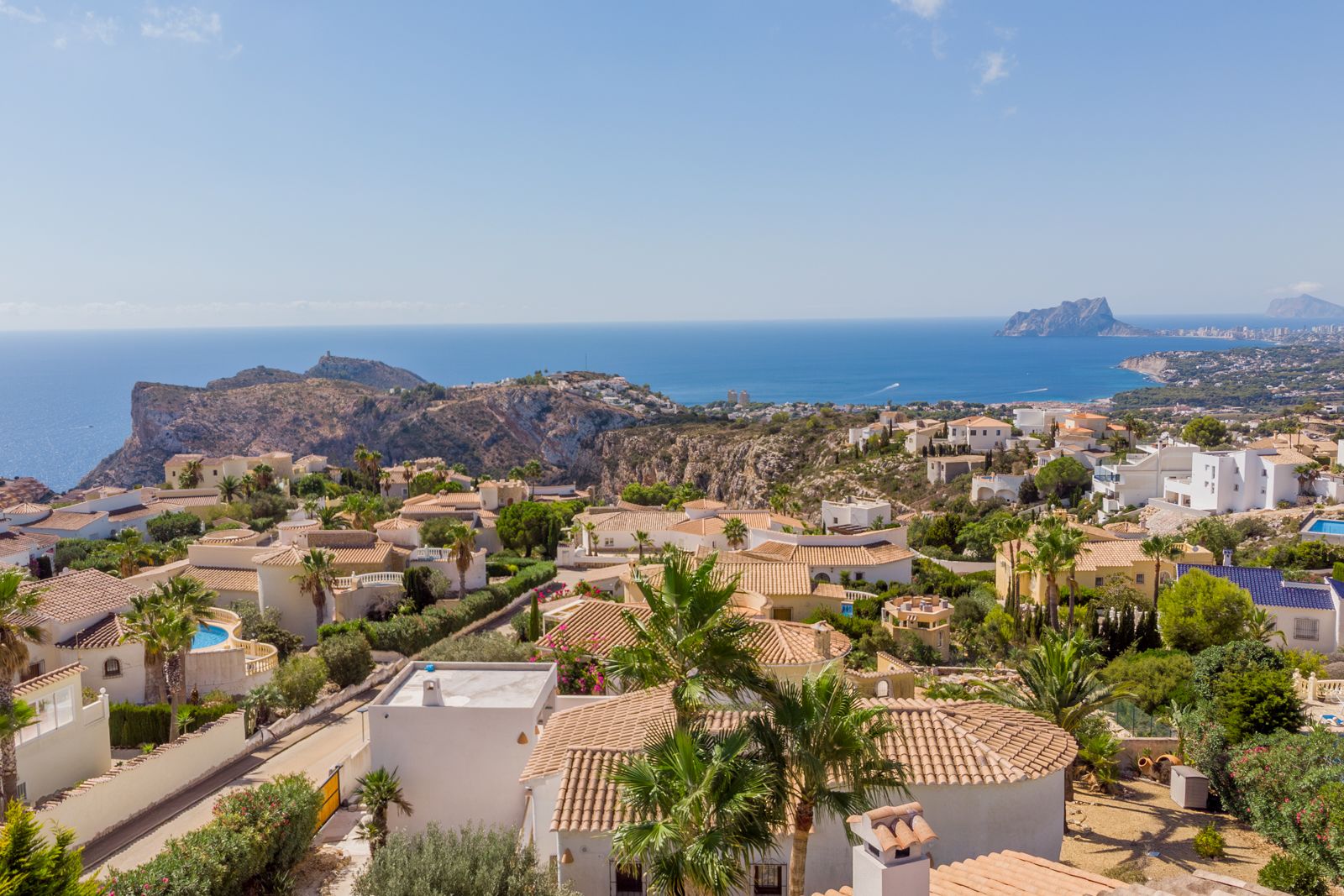 3187 - Beautiful Desin Villa with stunnig panaoramic seaviews in Moraira Area 