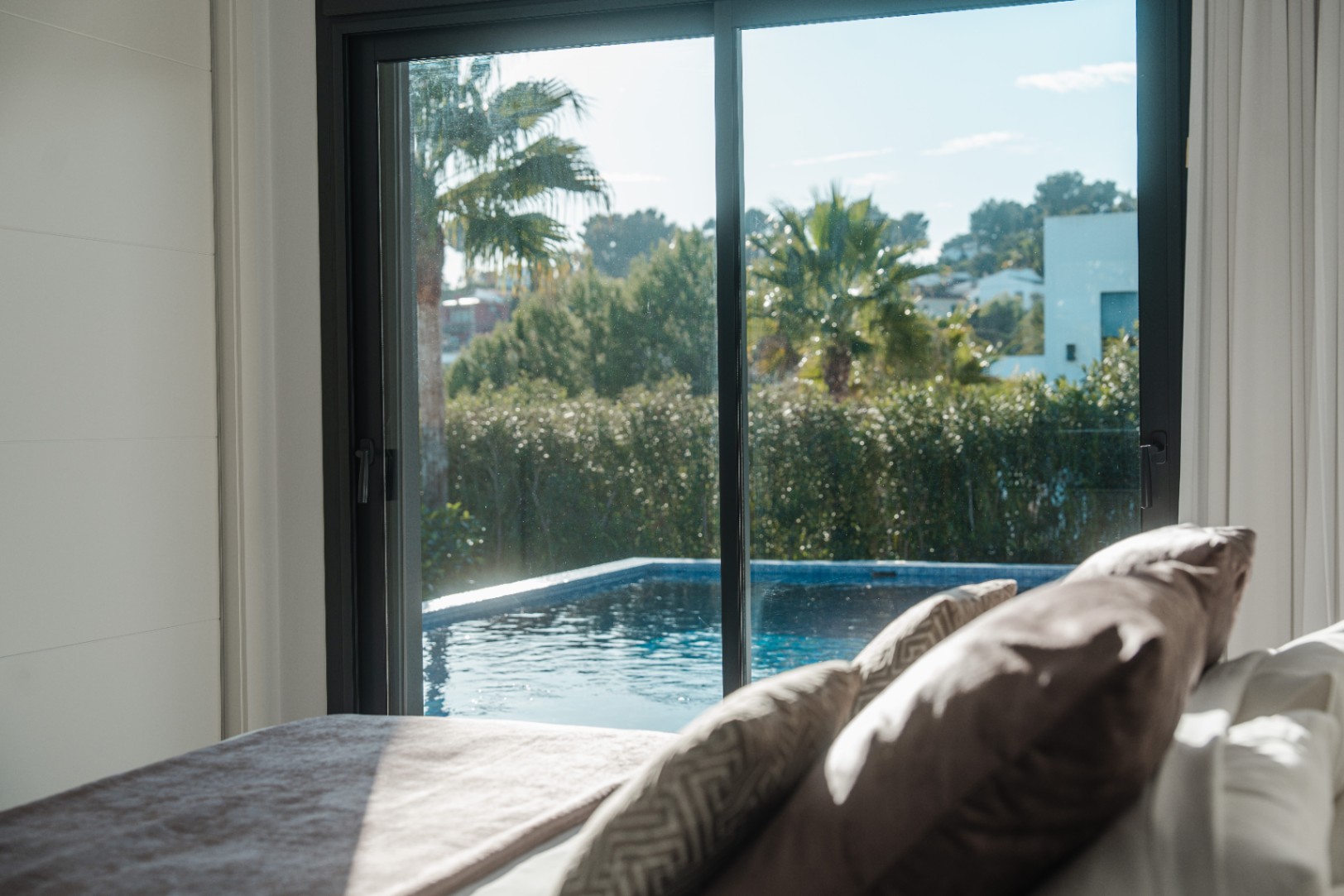Villa elegante estilo moderno en Moraria en venta cerca del centro 