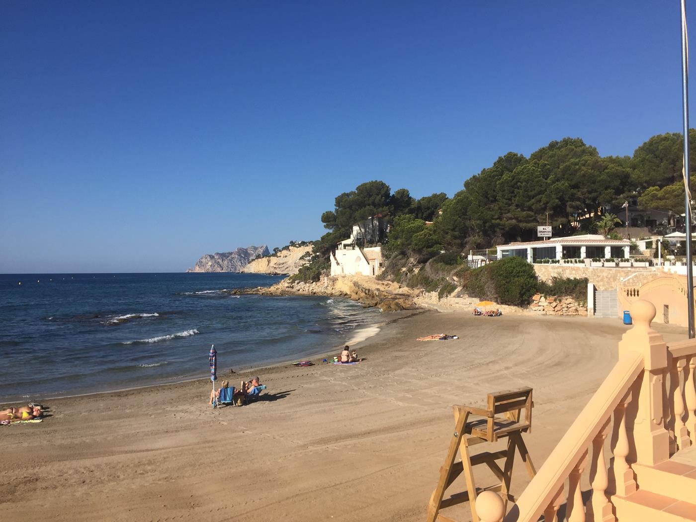 Luxury apartment for sale on Moraira Platgetes beach
