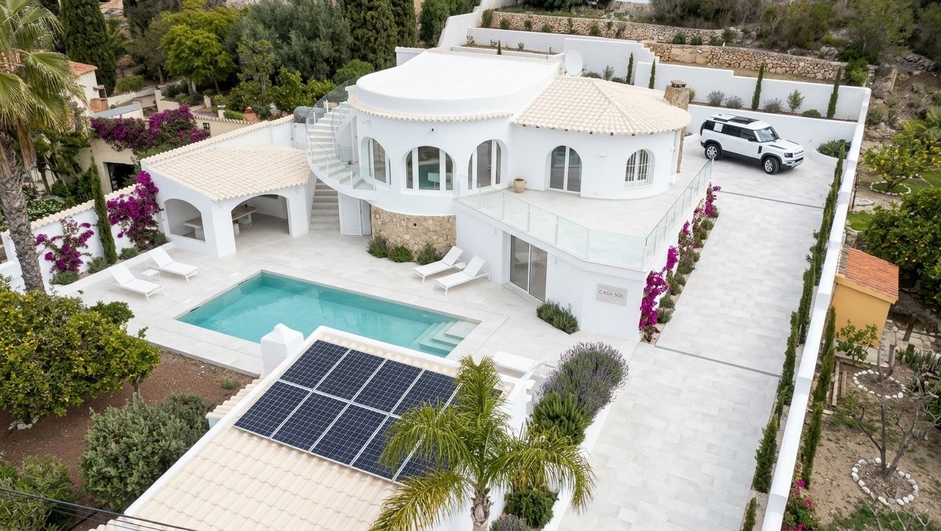 2133 - Traditional villa for sale near Cala Baladrar in Benissa