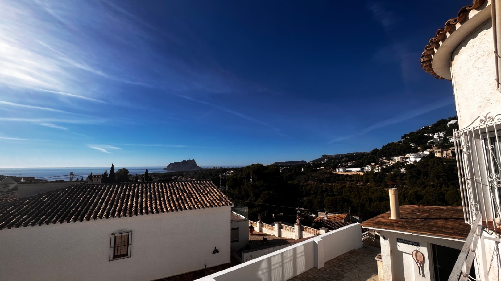 Villa con vistas al mar cerca de Moraira San Jaime