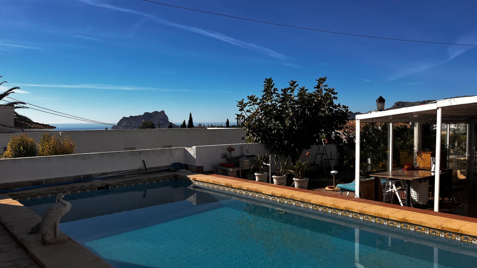 Villa con vistas al mar cerca de Moraira San Jaime