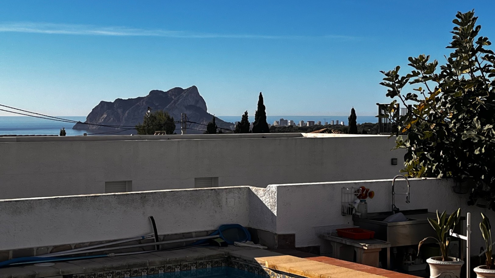 Villa con vistas al mar cerca de Moraira San Jaime
