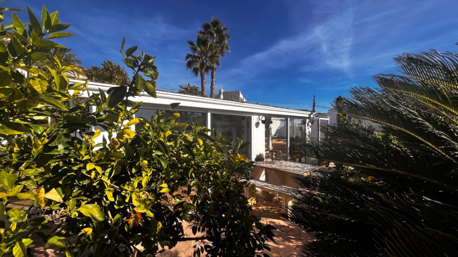Villa con vistas al mar cerca de Moraira San Jaime
