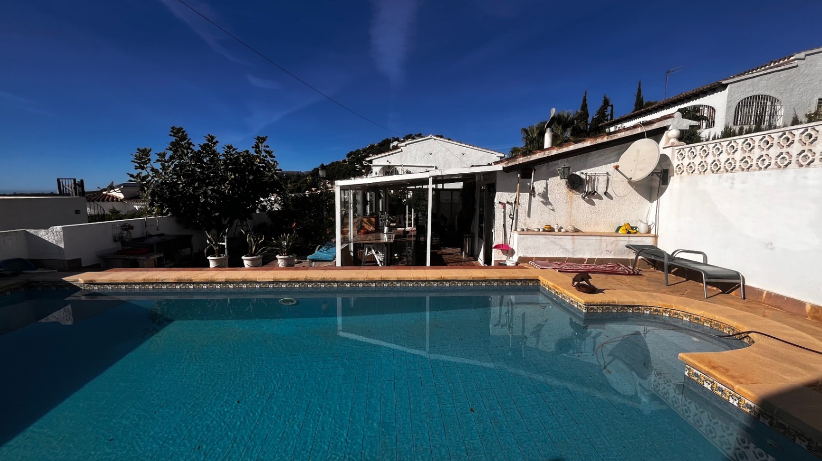 Villa con vistas al mar cerca de Moraira San Jaime